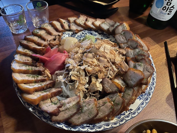  [쌍촌동 맛집] 광주 분위기 좋은 술집 정류장, 크리스피 보쌈, 순두부찌개