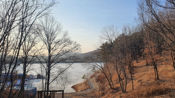  [경기/파주] 마장호수 출렁다리를 바라보며 커피 ‘레드 브릿지’