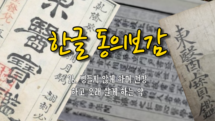  26. 병들지 않게 하며 건강하고 오래 살게 하는 약[養性延年藥餌] (내경편 신형)
