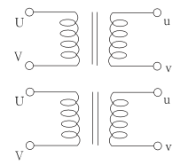 단권변압기 V결선 방법 및 전압관계 정리