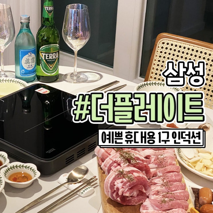  삼성 더플레이트 1구 인덕션 상세 사용후기