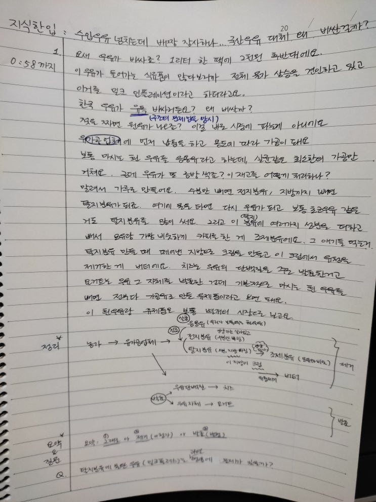  동생이 나에게 필사를 권했다