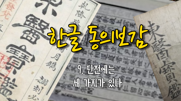  9. 단전(丹田)에는 세 가지가 있다[丹田有三] (내경편 신형)