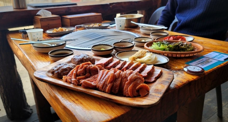  대구 팔공산 맛집,장작구이(고기집, 훈제 삼겹살, 오리고기, 바베큐)