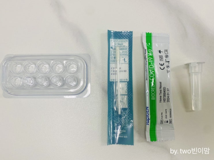  코로나진단키트 레피젠 자가진단 결과 PCR검사까지