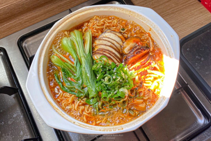  신라면 건면, 칼로리 폭팔 없이 맛있게 먹는 방법 다섯 가지