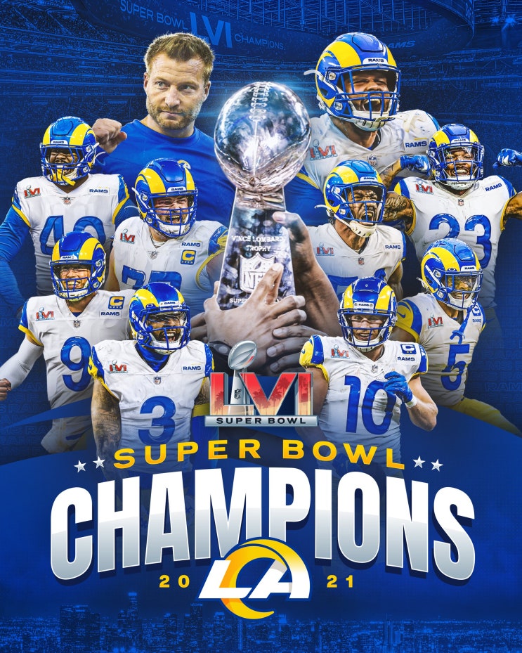  [NFL, 미식축구] 슈퍼볼 56 LA 램스(RAMS) 우승!