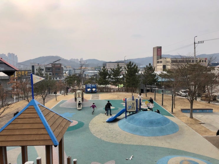 세천어린이공원, 미끄럼틀이 훌륭한 다사 놀이터
