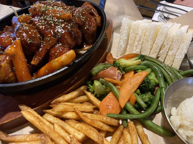  동두천 숯불치킨 맛집, 캠프케이시 바베큐(비비큐) 호프집