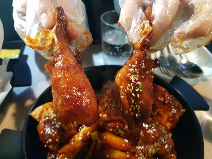  인천 계산동 맛집 솥뚜껑바베큐통닭 경인교대점 계산동치킨 맛 리스트!