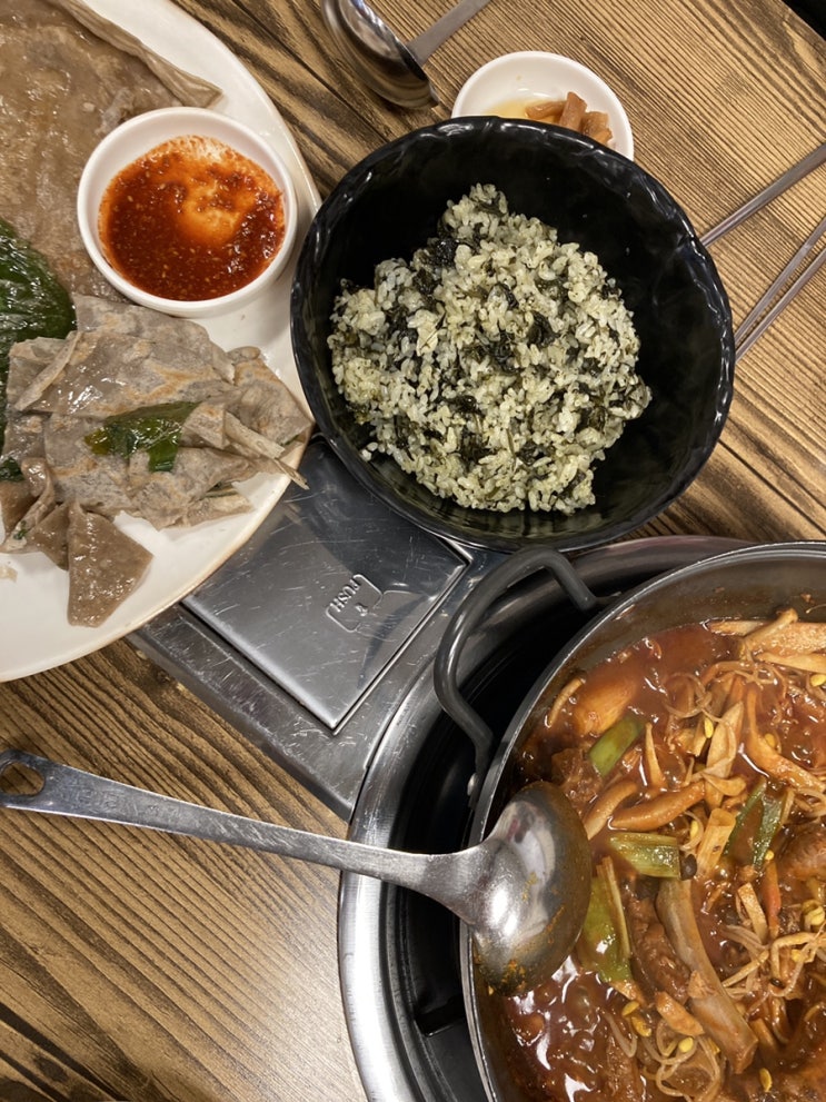  [대구앞산/안지랑역/현충로역 맛집] 매콤한 등갈비찜과 곤드레밥 맛집 "앞산큰골집"
