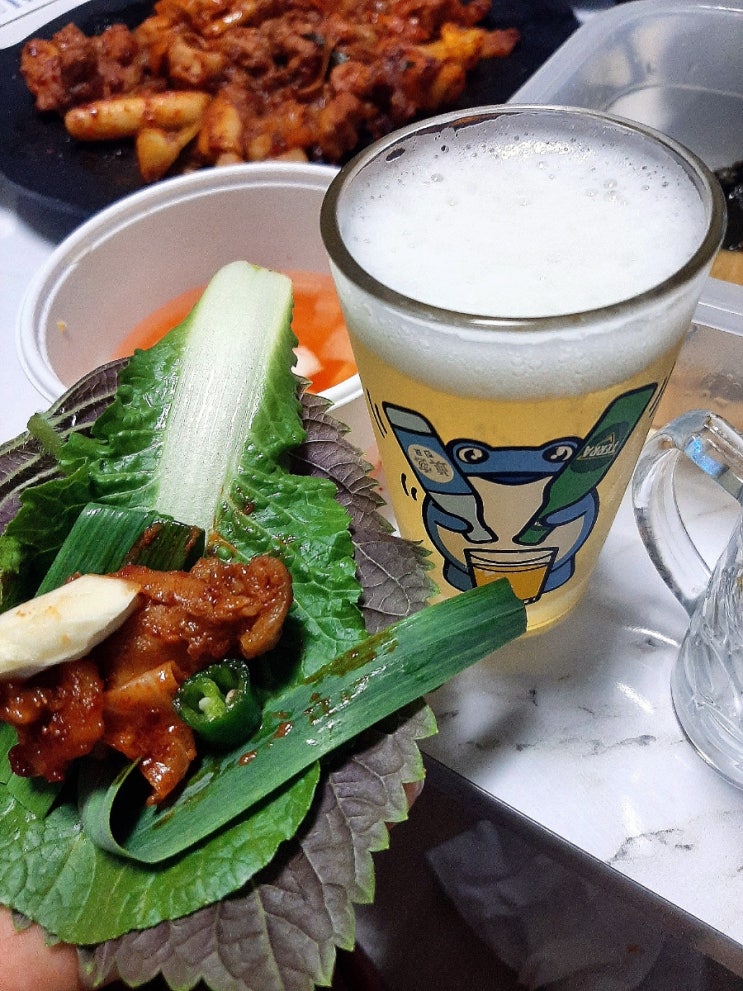  유가네닭갈비 / 울산남구맛집 유가네 배달리뷰