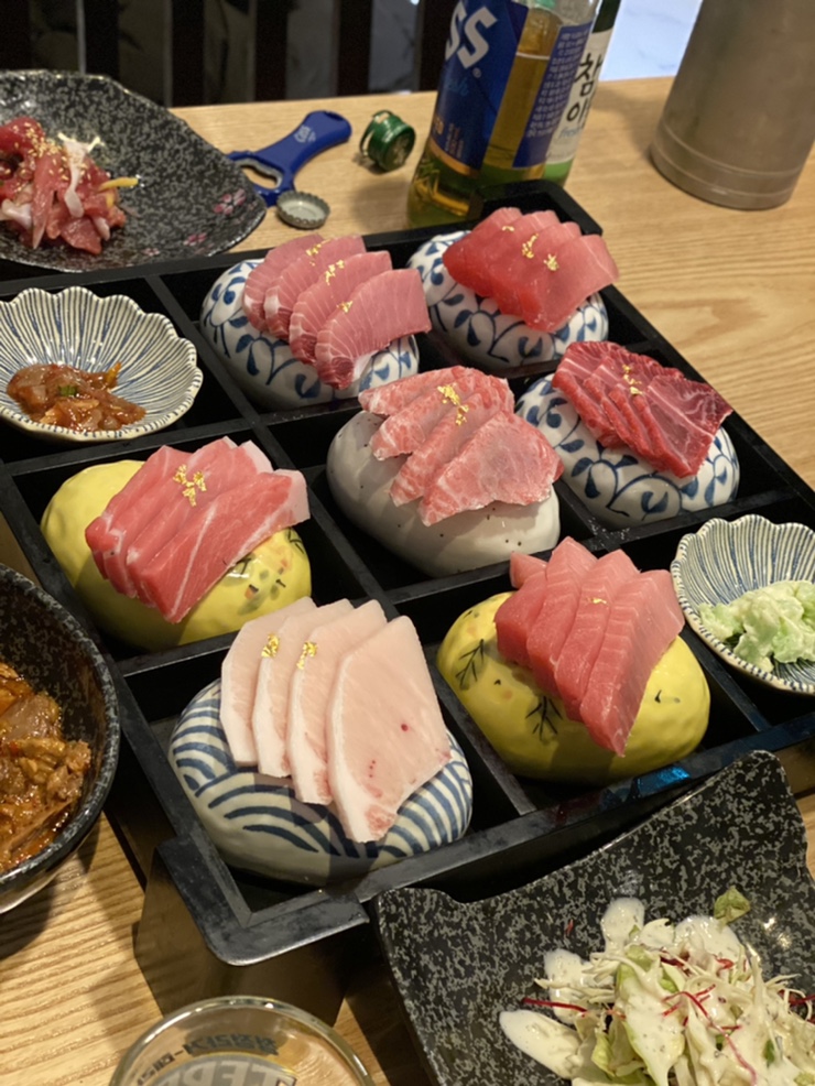 평택고덕점 '일도참치' 스끼다시 전부 맛있는 단골 횟집이에요!!
