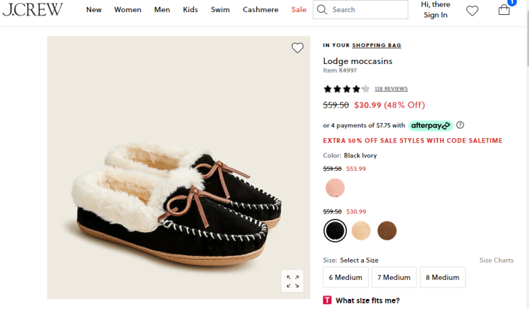  제이크루(J.Crew) 모카신, 스웨터 할인