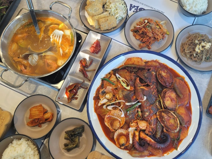  [시흥 은계지구 맛집] 해물 가득 우럭조림 "조씨우럭" 한상 정식 요리
