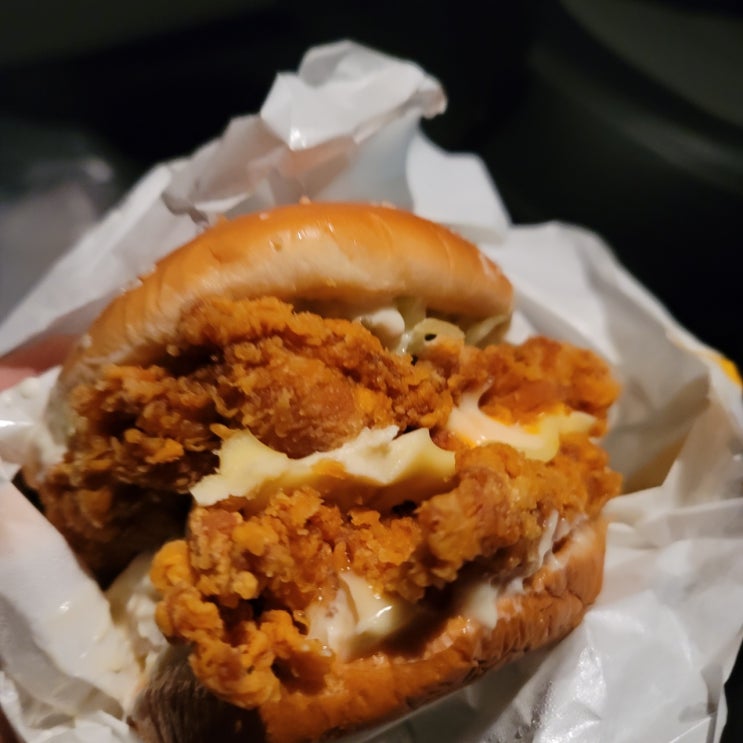  [중랑역 맛집] 차 안에서 치팅 데이 했던 스티치 중랑역점 포장 후기