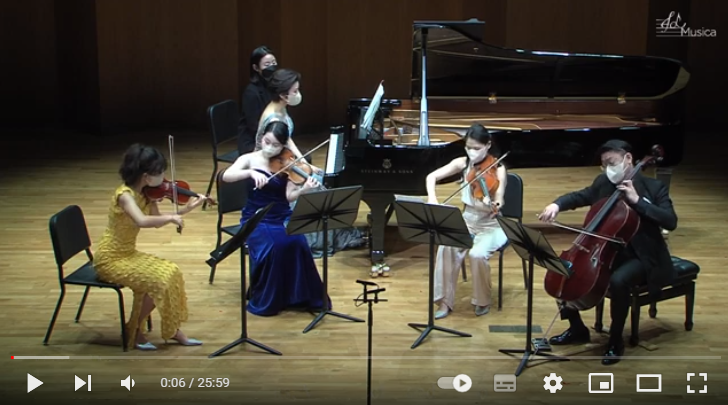 Max Bruch - Quintet in g minor for 2 Violins, Viola, Cello and Piano 브루흐 피아노 퀸텟