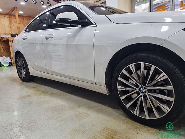 서울 노원구 / 랩핑 / 디퓨저 및 사이드스컷 부분랩핑 / BMW / 2시리즈