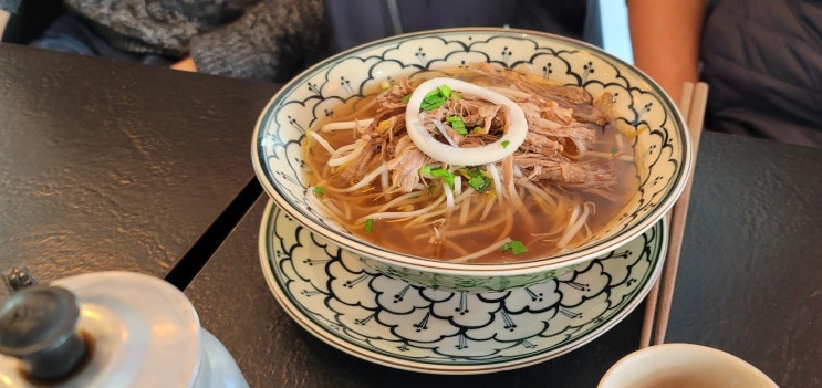  서울역 쌀국수집 하노이의 아침 서울역점에서 차돌양지쌀국수