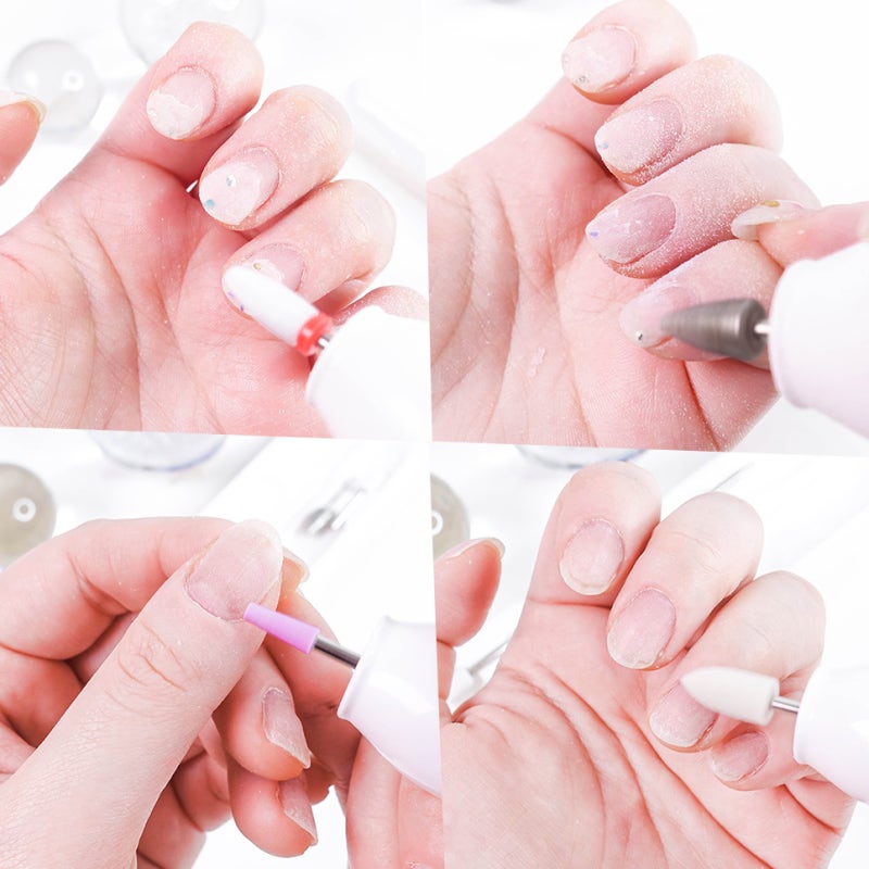 손쉬운 셀프 젤 네일 제거 및 네일 케어를 위한 전기 네일 드릴 손쉬운 셀프 젤 네일 제거 및 네일 케어를 위한 전기 네일 드릴