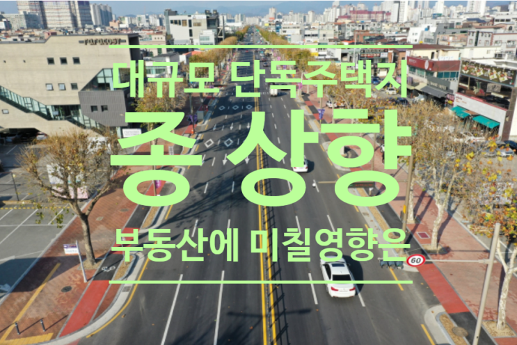  대구 대규모 단독주택지 종 상향, 부동산 시장에 미칠 영향은
