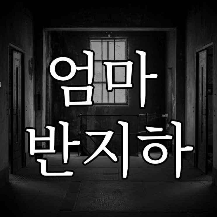  엄마랑 반지하에서 살 때 있었던 일 / 레전드 실화 무서운 썰