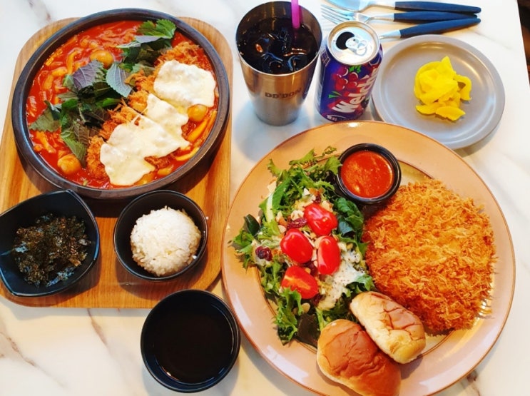 대구 진천동 돈까스 맛집 뜨돈 진천본점 / 수제 돈까스와 샐러드가 맛있는 진천역 맛집 / 떡배기까스 JMT