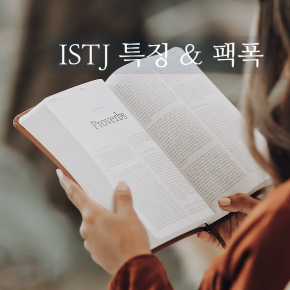  ISTJ 특징 및 팩폭 절친의 성향파악 자 파봅시다