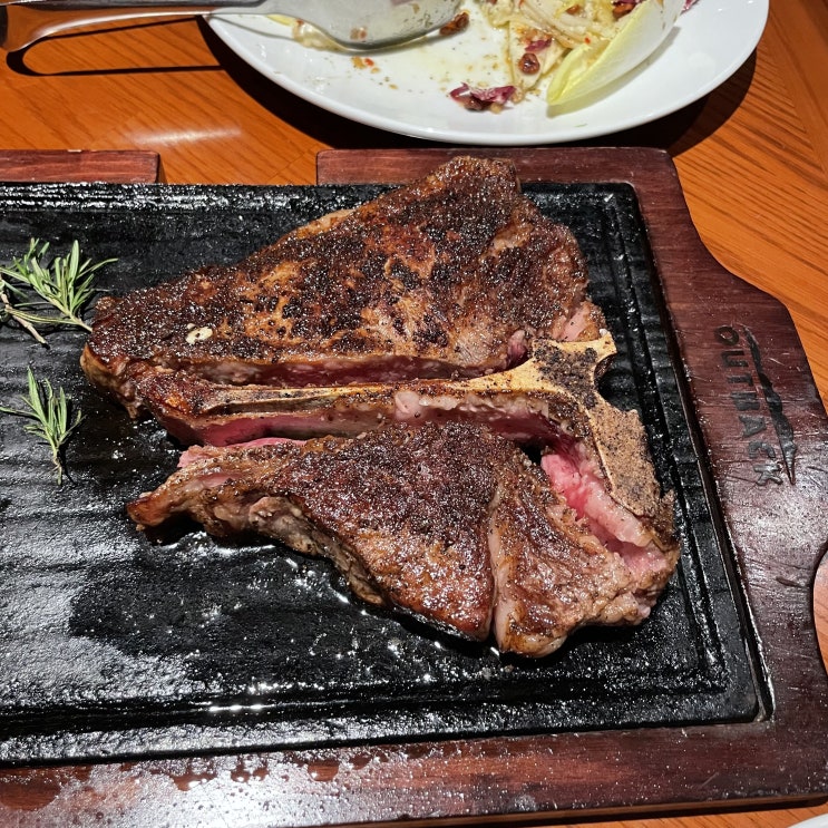  죽전 신세계백화점 맛집 아웃백스테이크하우스