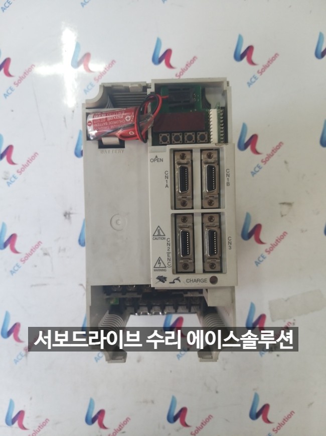 미쯔비시 미쯔비씨 서보드라이브 드라이브 MR-J2S-200A E9 A32 알람 고장 수리