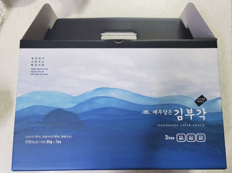  [카카오선물] 자꾸만 손이 가는 건강 간식 제주담은 김부각 선물세트