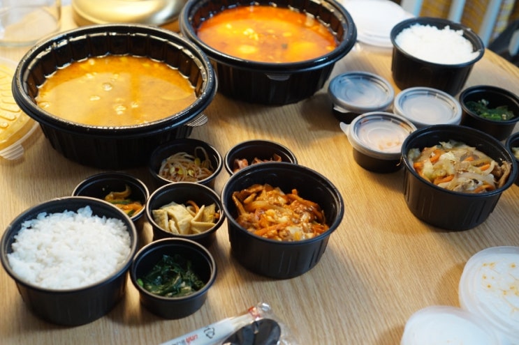  야탑 밥집 밥박스에서 푸짐한 한식 포장!(배달/포장 혼밥 가능)