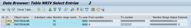 [SAP MM] Material Number Ranges 연결 : 네이버 블로그