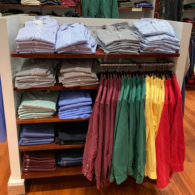  송현아 폴로매장 셔츠 득템 60%off