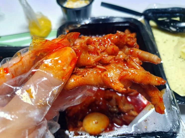  군자동 맛집 지랄닭발 맛있게 매운 군자동 닭발