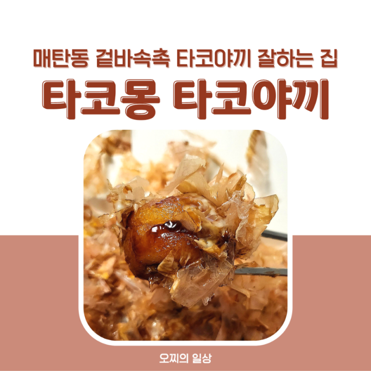 매탄동 타코몽 타코야끼 : 겉바속촉 맛있게 잘하는 집 매탄동 타코몽 타코야끼 : 겉바속촉 맛있게 잘하는 집