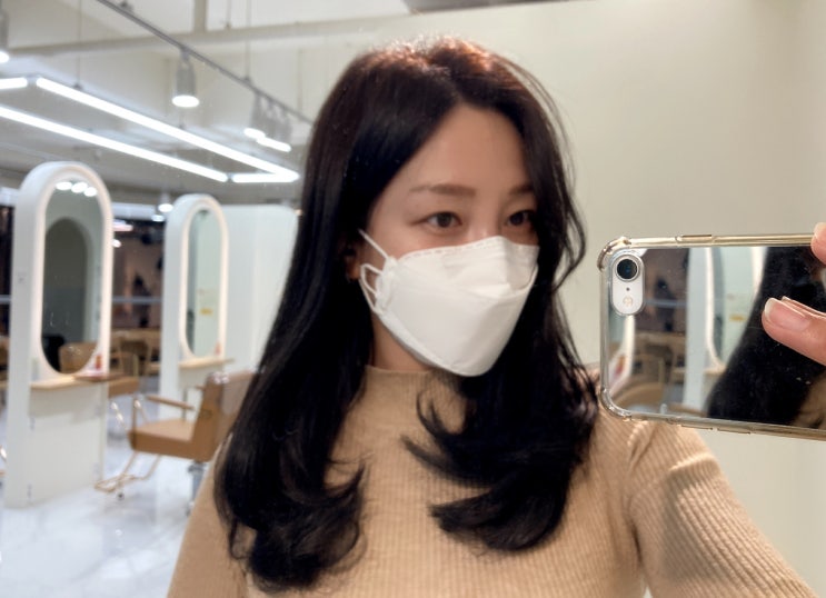  동래미용실 '벨로드비가나' 다크브라운 톤다운염색 추천