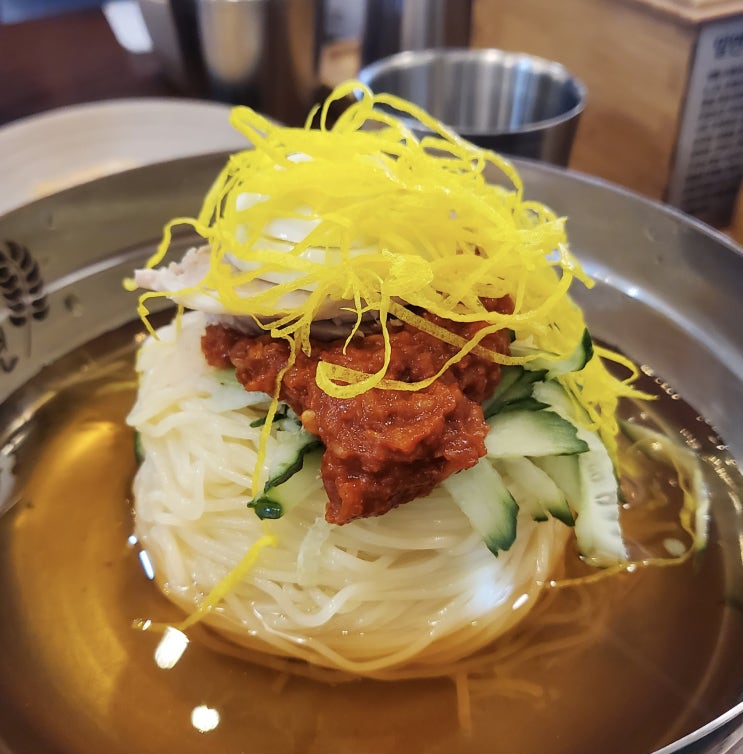  해운대시장맛집 : 육수와 양념장이 끝내주는 가온밀면