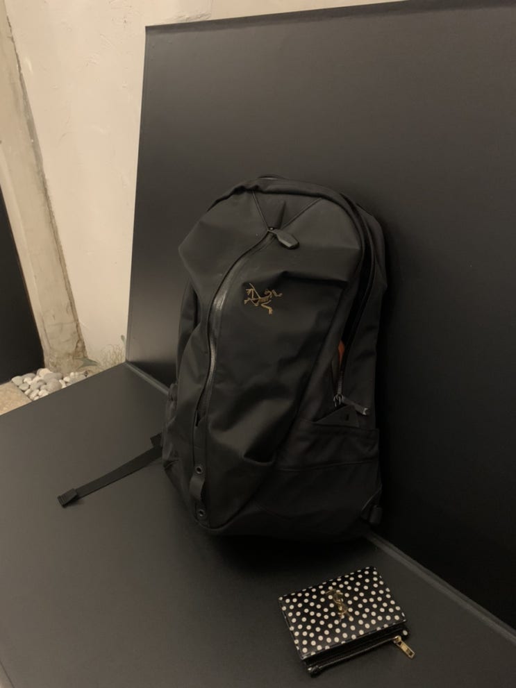  Arc'teryx Arro 16 아크테릭스 아로 16 백팩 크림 구매 후기