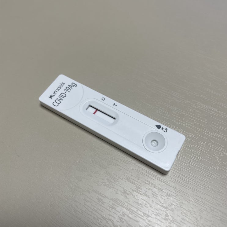  코로나 자가진단 키트 사용 후기