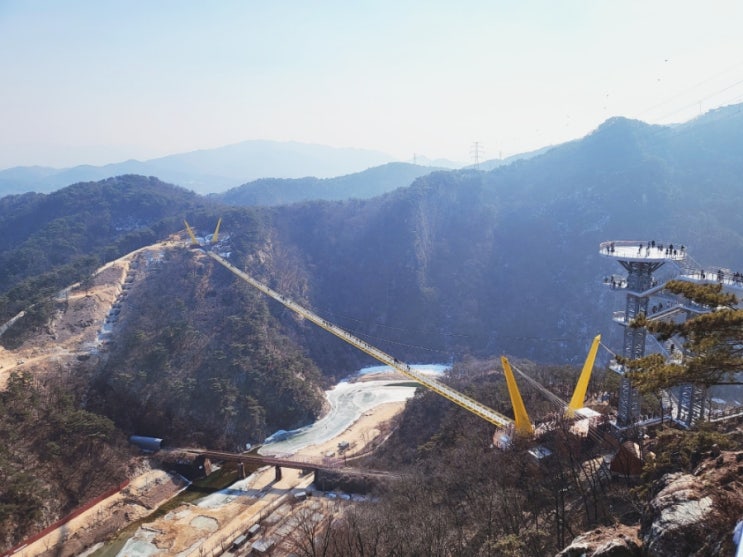 원주 소금산 출렁다리 (그랜드밸리,원주 대표 관광지 다리가 후덜덜)