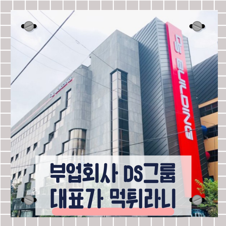  부업회사 대표가 먹튀한 DS그룹 사태