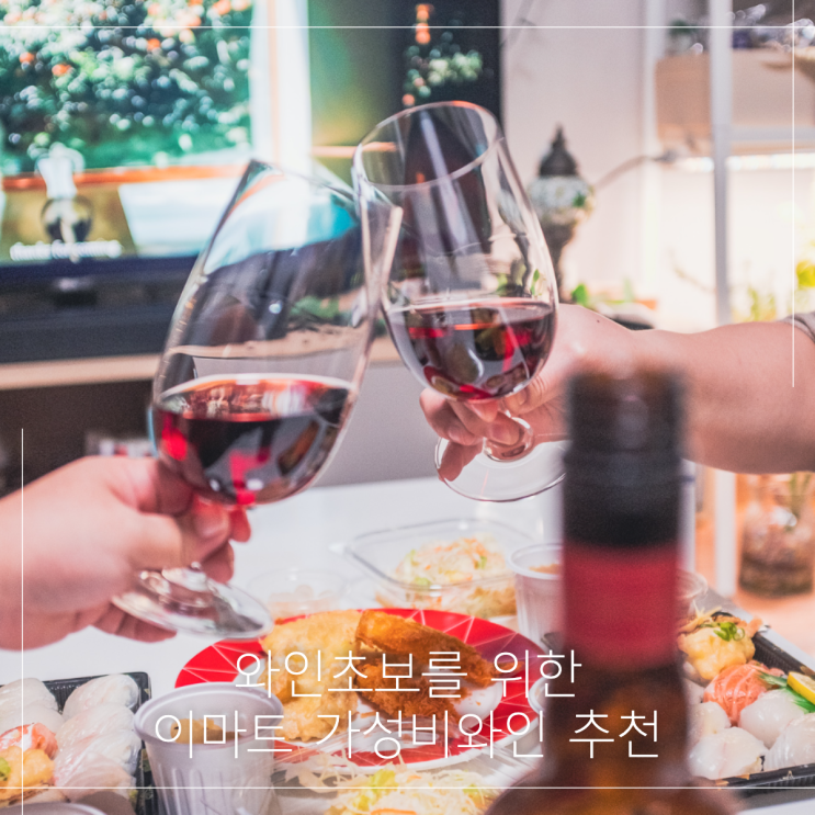  진주 이마트와인 와인초보를 위한 가성비와인 추천