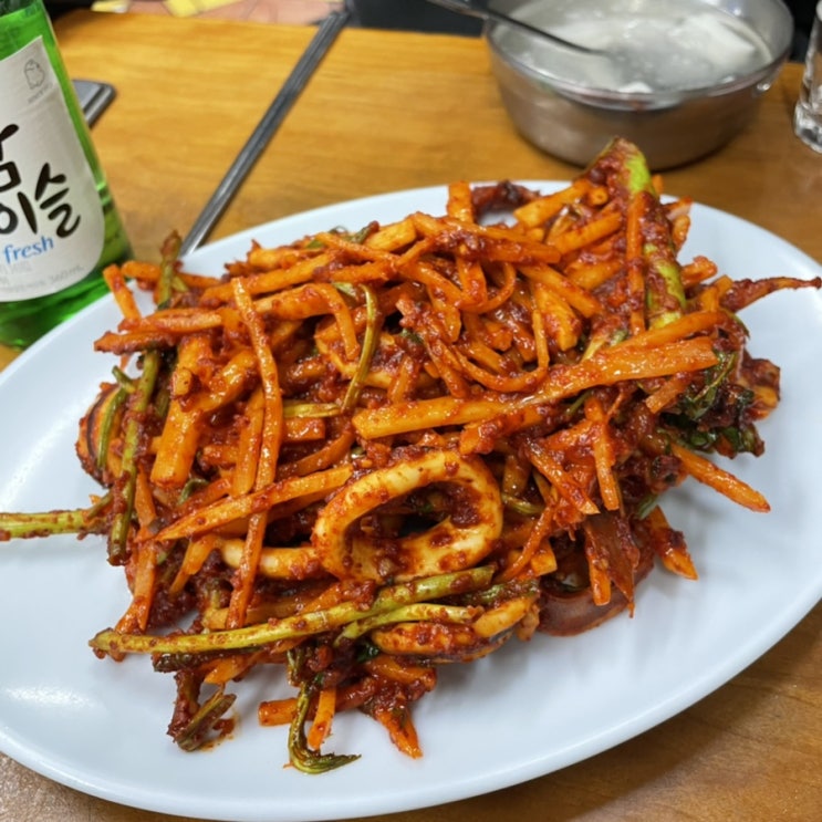  영등포 여로집 :: 50년 전통 오징어볶음