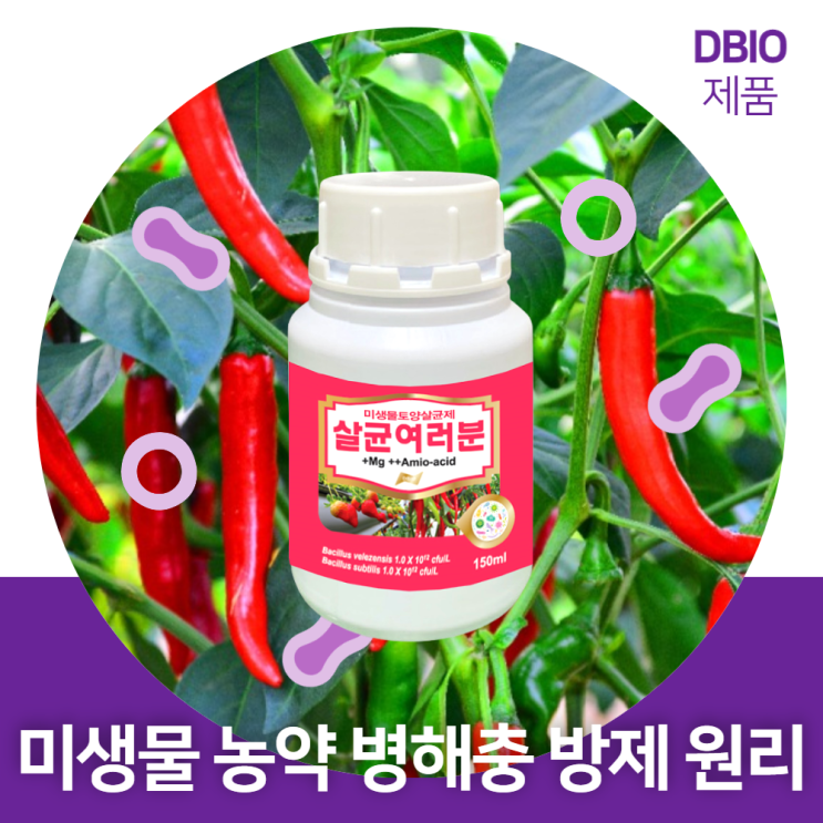  미생물 농약? 병해충 방제 원리! 왜 중요할까요?
