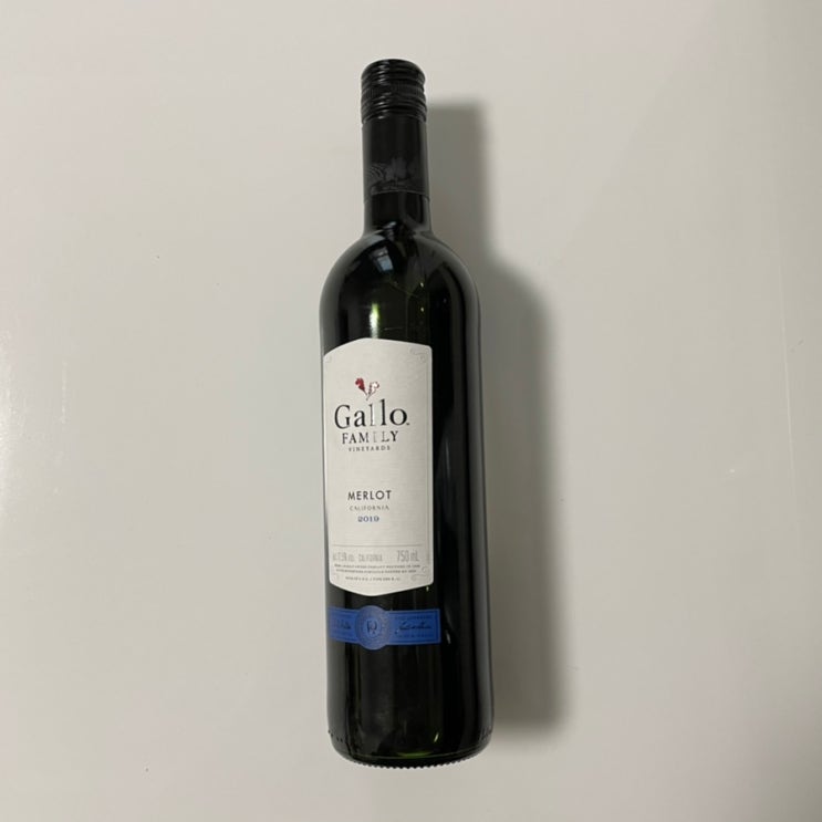 미국 와인 | 갤로 패밀리 빈야드 메를로 2019, 가성비 와인 첫걸음?!