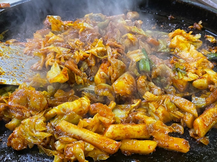 [광진구맛집 산골닭갈비] 닭갈비 메뉴밖에 없는 이유를 알겠네요.