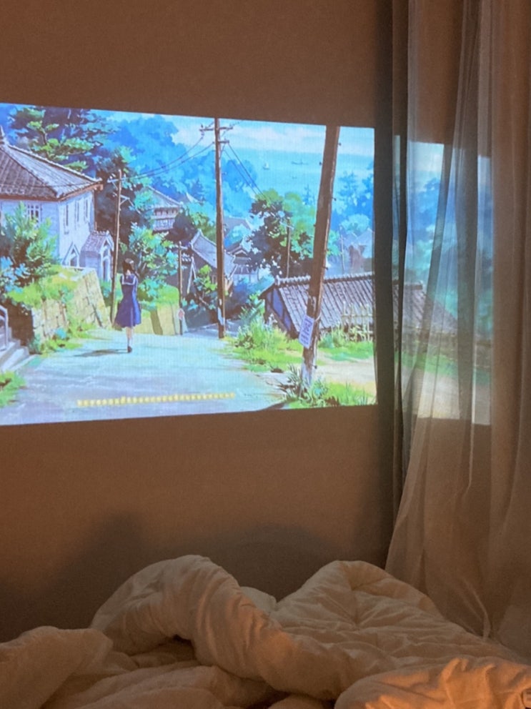  [리뷰] 르바타 e412w 빔프로젝터 내돈내산 후기 (입문용 빔 프로젝터 추천)
