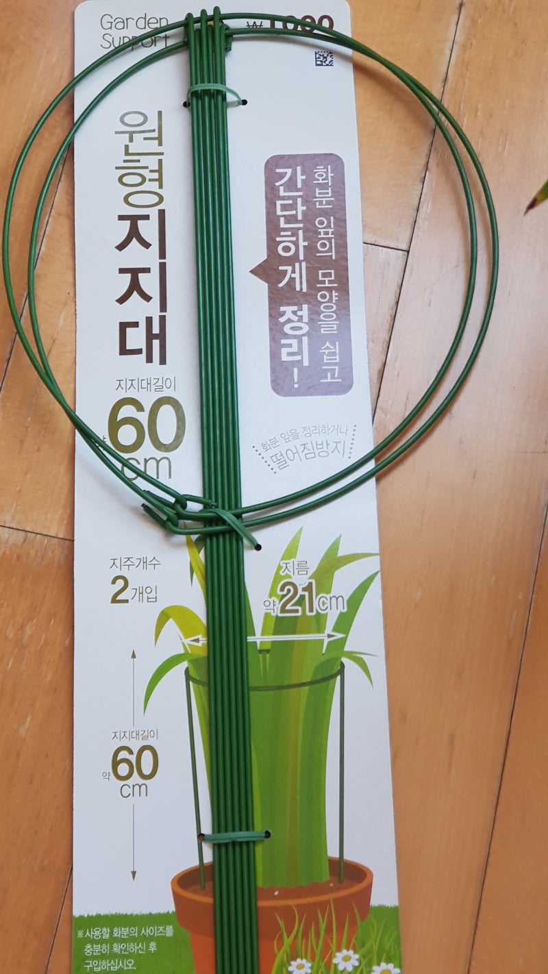 다이소 화초 지지대, 원형지지대