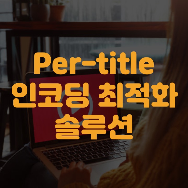  Per-title(퍼타이틀) 인코딩 최적화 솔루션